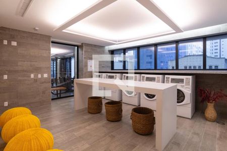 Studio à venda com 39m², 1 quarto e 1 vagaLavanderia