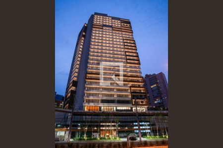 Fachada do prédio de kitnet/studio à venda com 1 quarto, 39m² em Itaim Bibi, São Paulo