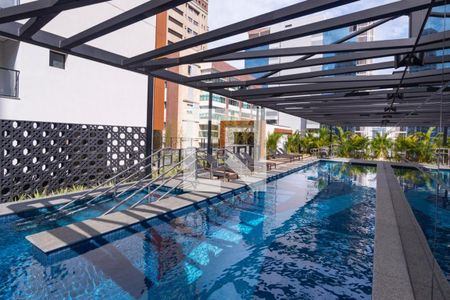 Studio à venda com 39m², 1 quarto e 1 vagaPiscina