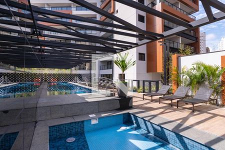 Studio à venda com 39m², 1 quarto e 1 vagaPiscinas 