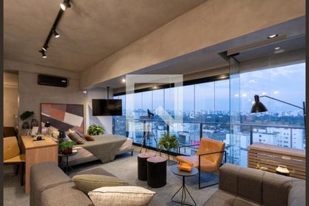 Flat - vista de kitnet/studio à venda com 1 quarto, 39m² em Itaim Bibi, São Paulo