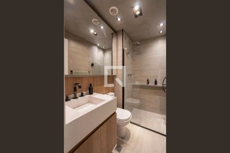 Banheiro de kitnet/studio à venda com 1 quarto, 39m² em Itaim Bibi, São Paulo