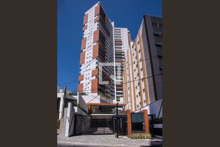 Studio à venda com 39m², 1 quarto e 1 vagaFachada do bloco