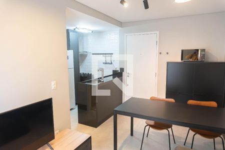 Apartamento para alugar com 36m², 1 quarto e 1 vaga Apartamento para alugar com 36m², 1 quarto e 1 vagaSala