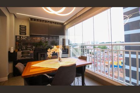 Varanda gourmet de apartamento à venda com 2 quartos, 65m² em Vila Ema, São Paulo