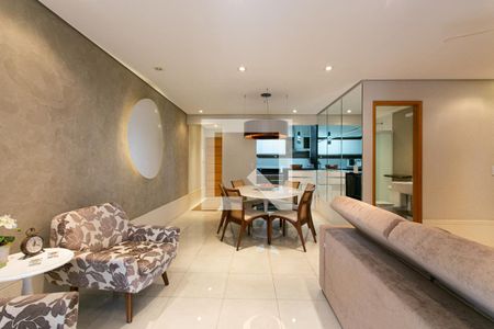 Detalhe Sala de apartamento à venda com 2 quartos, 78m² em Tatuapé, São Paulo