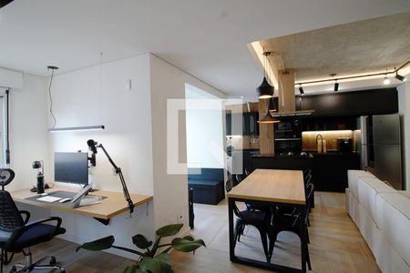 Escritório de apartamento à venda com 1 quarto, 56m² em Vila Andrade, São Paulo
