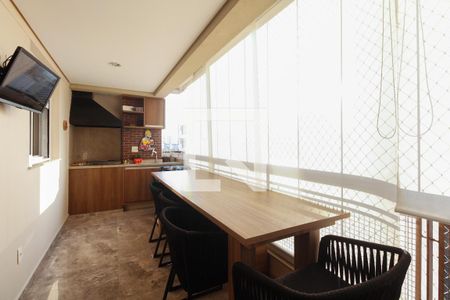 Varanda Gourmet  de apartamento à venda com 3 quartos, 92m² em Tatuapé, São Paulo