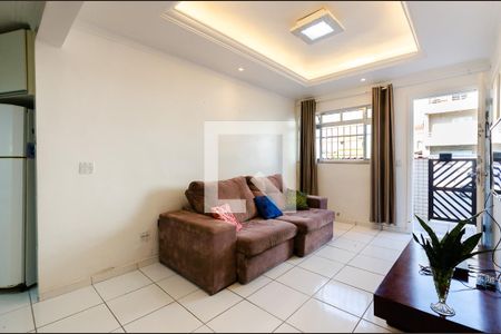 Sala de apartamento para alugar com 2 quartos, 50m² em Encruzilhada, Santos