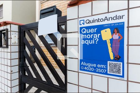 Apartamento para alugar com 50m², 2 quartos e sem vagaPlaquinha instalada na fachada