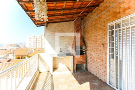 Varanda da Sala de casa para alugar com 2 quartos, 149m² em Jardim Temporim, Ferraz de Vasconcelos