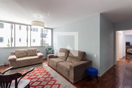 Sala de apartamento à venda com 3 quartos, 129m² em Vila Nova Conceição, São Paulo