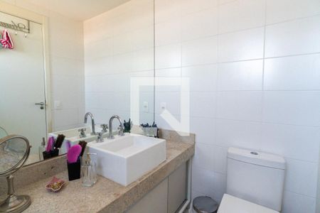 Banheiro da Suíte de apartamento para alugar com 1 quarto, 40m² em Vila do Encontro, São Paulo