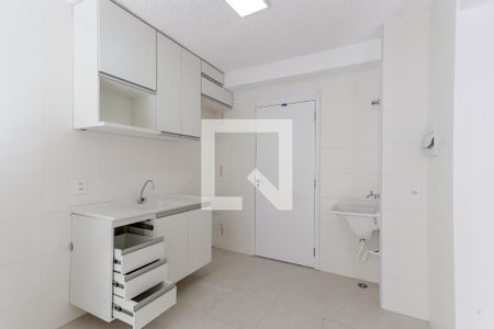 Apartamento para alugar com 36m², 2 quartos e sem vagaCozinha e Área de Serviço