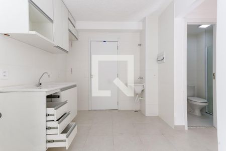 Apartamento para alugar com 36m², 2 quartos e sem vagaCozinha e Área de Serviço