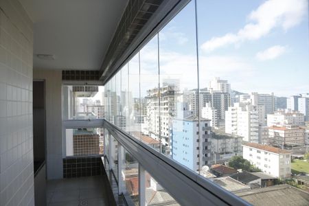 Varanda /Sala de apartamento para alugar com 2 quartos, 74m² em Boqueirão, Praia Grande