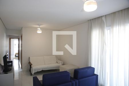 sala de apartamento para alugar com 2 quartos, 85m² em Vila Caiçara, Praia Grande