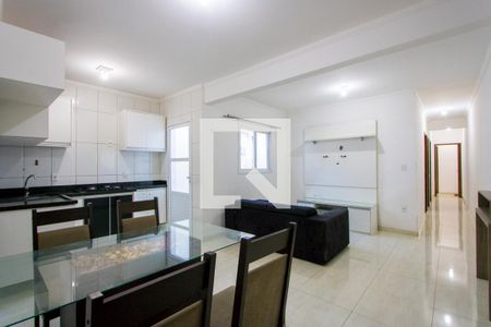 Sala de apartamento para alugar com 3 quartos, 88m² em Vila Guaraciaba, Santo André