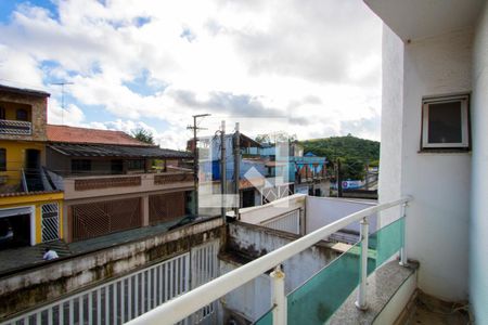 Varanda do quarto 1 de apartamento para alugar com 3 quartos, 88m² em Vila Guaraciaba, Santo André