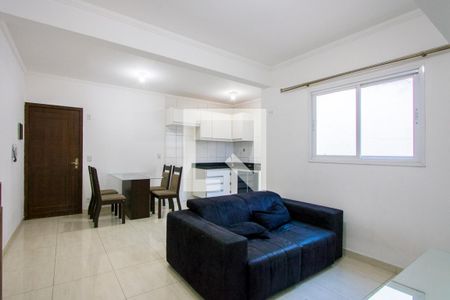 Sala de apartamento para alugar com 3 quartos, 88m² em Vila Guaraciaba, Santo André