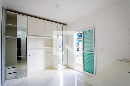 Quarto 1 - Suíte de apartamento para alugar com 3 quartos, 88m² em Vila Guaraciaba, Santo André