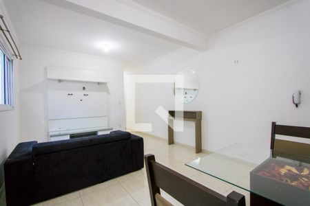 Sala de apartamento para alugar com 3 quartos, 88m² em Vila Guaraciaba, Santo André