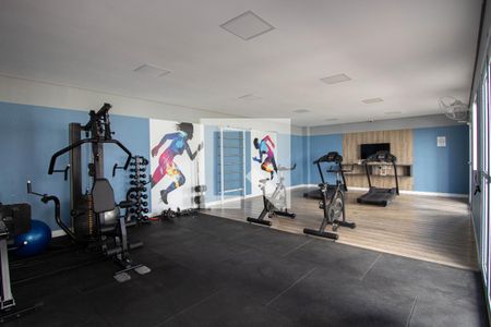 Academia de apartamento para alugar com 2 quartos, 48m² em Vila Carmosina, São Paulo