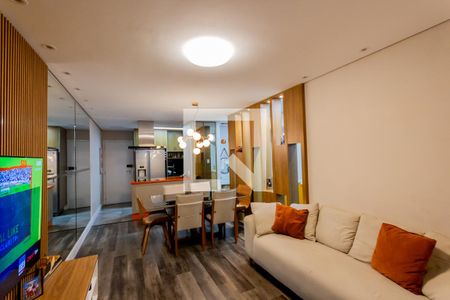 Sala de apartamento à venda com 3 quartos, 83m² em Vila Curuçá, Santo André