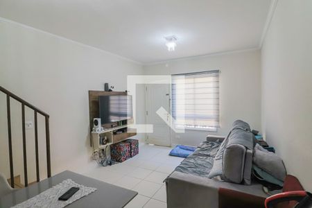 Sala de casa de condomínio à venda com 3 quartos, 130m² em Rio Pequeno, São Paulo