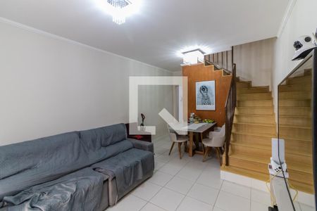 Sala de casa de condomínio à venda com 3 quartos, 130m² em Rio Pequeno, São Paulo