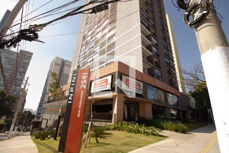 Apartamento para alugar com 28m², 1 quarto e sem vagaFachada do Prédio