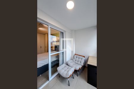 Varanda de kitnet/studio para alugar com 1 quarto, 28m² em Vila Mariana, São Paulo