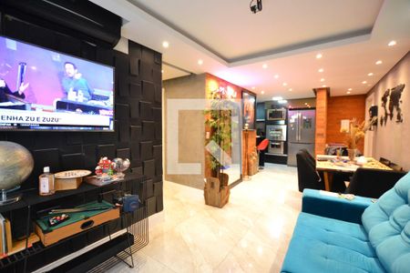 Sala Dois Ambientes de apartamento à venda com 2 quartos, 82m² em Cristal, Porto Alegre