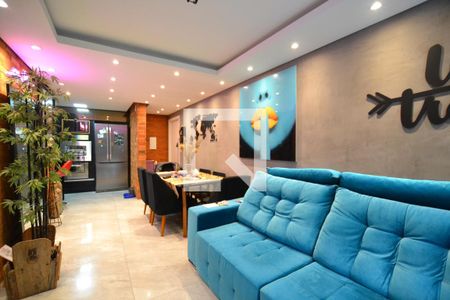 Sala Dois Ambientes de apartamento à venda com 2 quartos, 82m² em Cristal, Porto Alegre