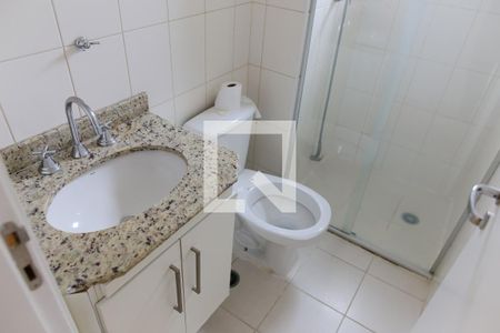 Apartamento para alugar com 64m², 2 quartos e 1 vagaBanheiro da Suite