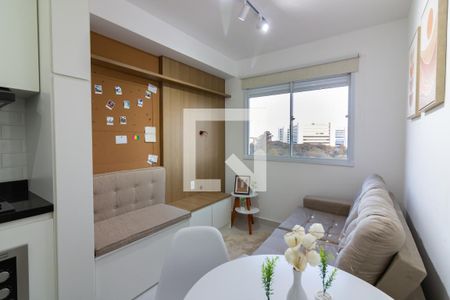 Sala  de apartamento à venda com 1 quarto, 29m² em Jardim Mirante, São Paulo
