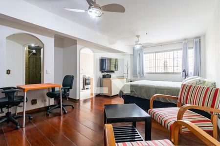 Sala e Quarto de kitnet/studio para alugar com 1 quarto, 41m² em Vila Mariana, São Paulo