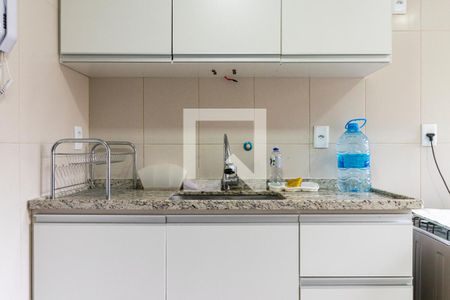 Studio para alugar com 41m², 1 quarto e 1 vaga Studio para alugar com 41m², 1 quarto e 1 vagaCozinha e Área de Serviço