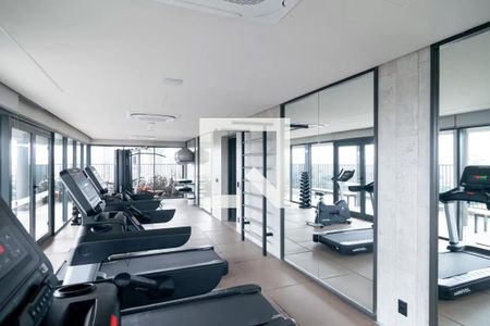 Studio para alugar com 27m², 1 quarto e sem vaga Studio para alugar com 27m², 1 quarto e sem vagaAcademia