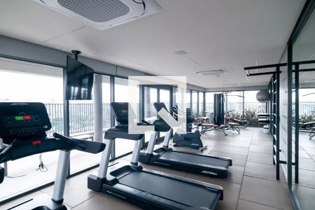 Studio para alugar com 27m², 1 quarto e sem vaga Studio para alugar com 27m², 1 quarto e sem vagaAcademia