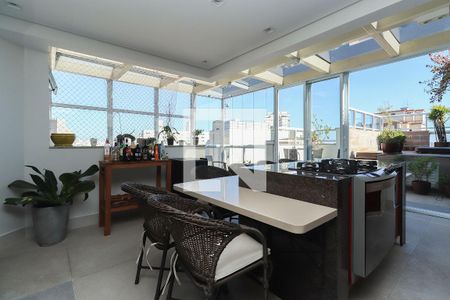 Apartamento à venda com 140m², 2 quartos e 2 vagasÁrea gourmet