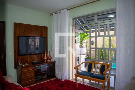 Sala de apartamento à venda com 3 quartos, 130m² em Coração Eucarístico, Belo Horizonte