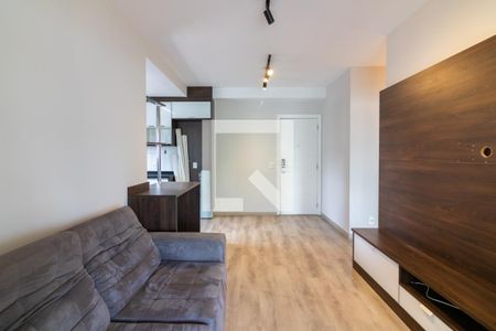 Sala  de apartamento à venda com 2 quartos, 70m² em Vila Gertrudes, São Paulo