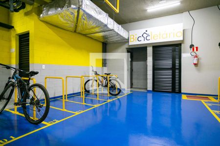 Studio para alugar com 34m², 1 quarto e sem vaga Studio para alugar com 34m², 1 quarto e sem vagaÁrea comum - Bicicletário