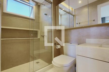 Apartamento para alugar com 117m², 3 quartos e 2 vagas Apartamento para alugar com 117m², 3 quartos e 2 vagasBanheiro da Suíte