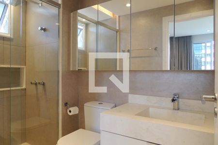 Apartamento para alugar com 117m², 3 quartos e 2 vagasBanheiro da Suíte