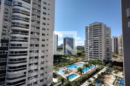 Área comum - Piscina de apartamento para alugar com 3 quartos, 117m² em Barra da Tijuca, Rio de Janeiro