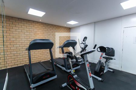 Apartamento à venda com 50m², 1 quarto e 1 vaga Apartamento à venda com 50m², 1 quarto e 1 vagaÁrea comum - Academia