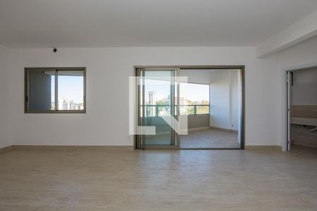 Sala de apartamento para alugar com 3 quartos, 127m² em Vila das Flores, Nova Lima