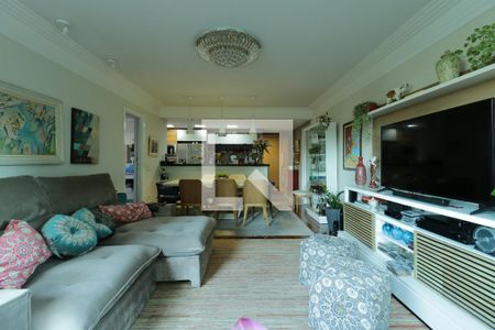 Sala de apartamento à venda com 2 quartos, 96m² em Jardim, Santo André